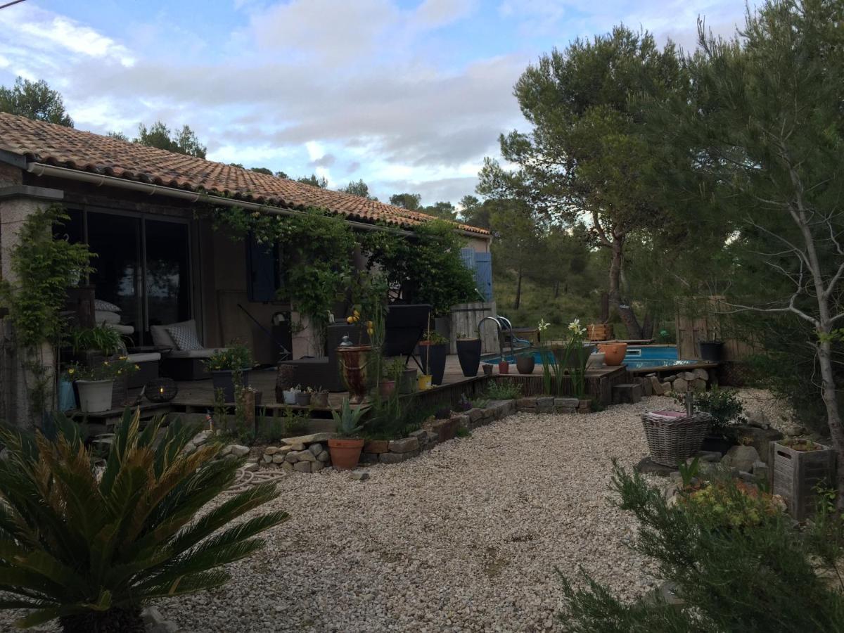 Villa En Bordure De Colline*Piscine*Clim*Netflix Les Matelles Kültér fotó