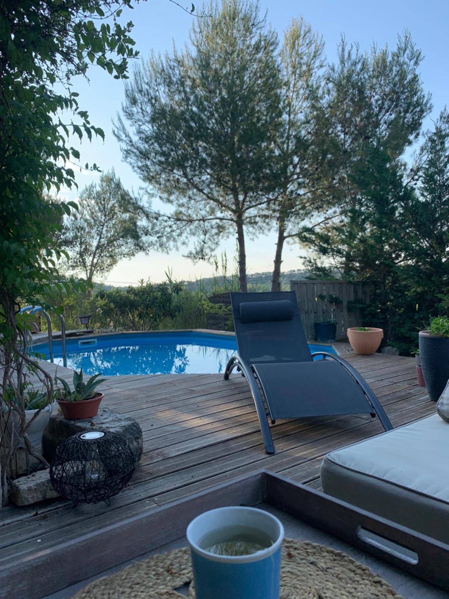 Villa En Bordure De Colline*Piscine*Clim*Netflix Les Matelles Kültér fotó